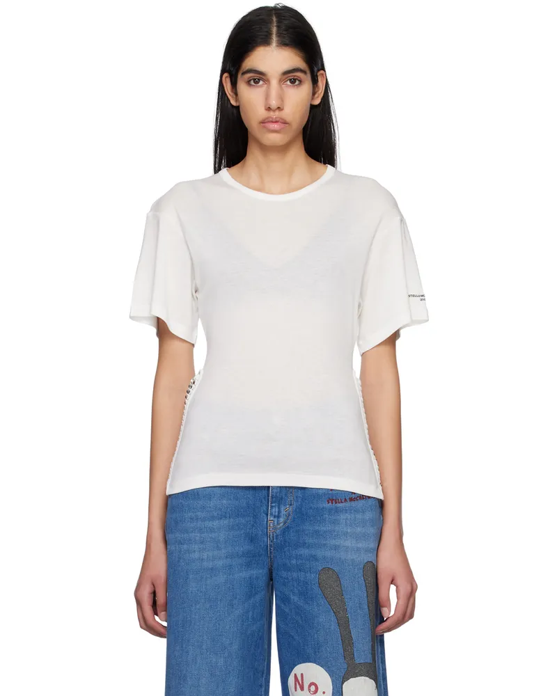 Stella McCartney White Chain T-Shirt 9500