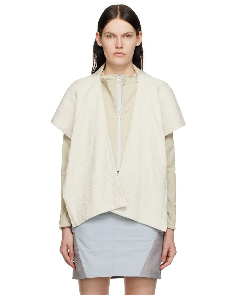 Hyein Seo Green Layered Jacket Fog