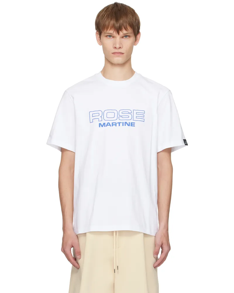 Martine Rose White Classic T-shirt White