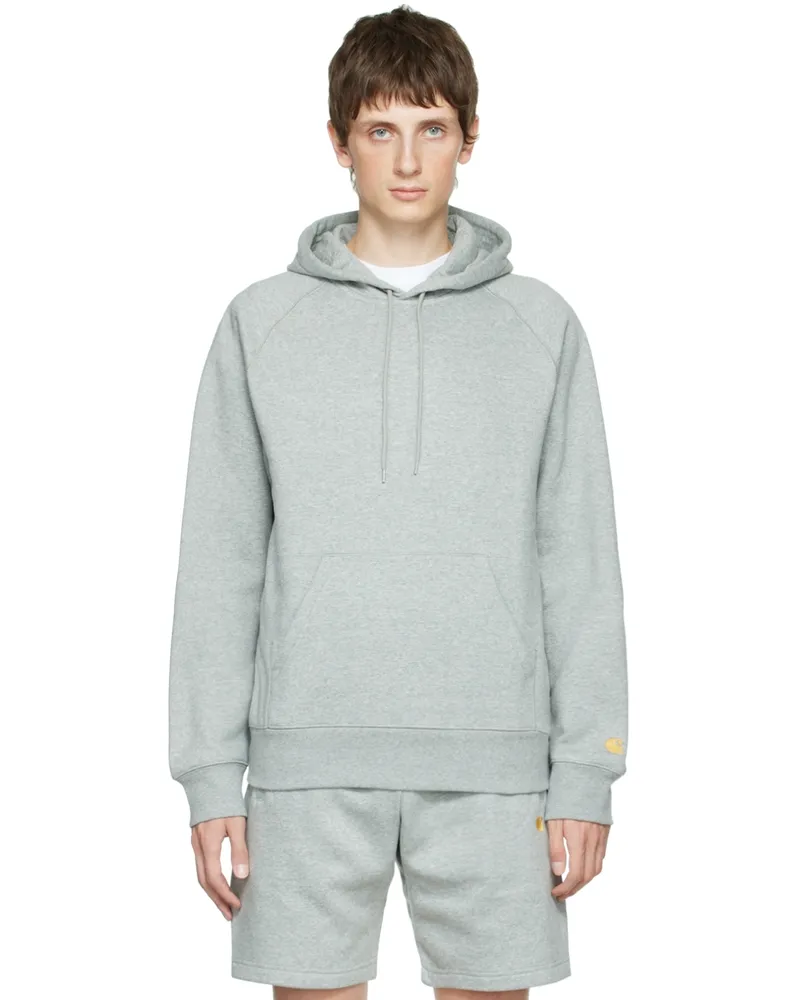 Carhartt WIP Gray Chase Hoodie 00mxx