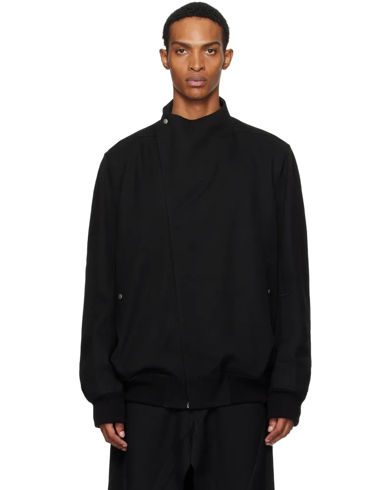 Rick Owens Black Concordians Flight Jacket 09