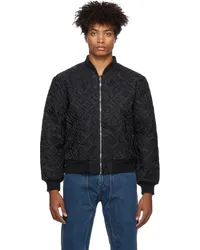 HONEY FUCKING DIJON Club Names Bomber Jacket Black