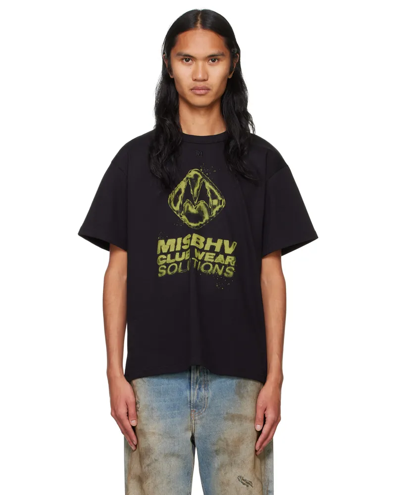 MISBHV Black 'Solutions' T-shirt Black