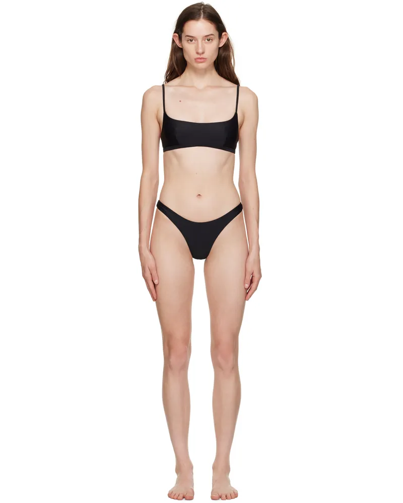 Matteau Black Scoop Bikini Black