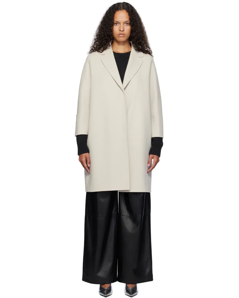 Max Mara Beige Arona Coat 011