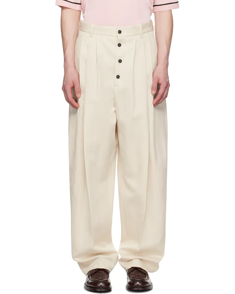 Jacquemus Beige 'The Fernando' Trousers 130