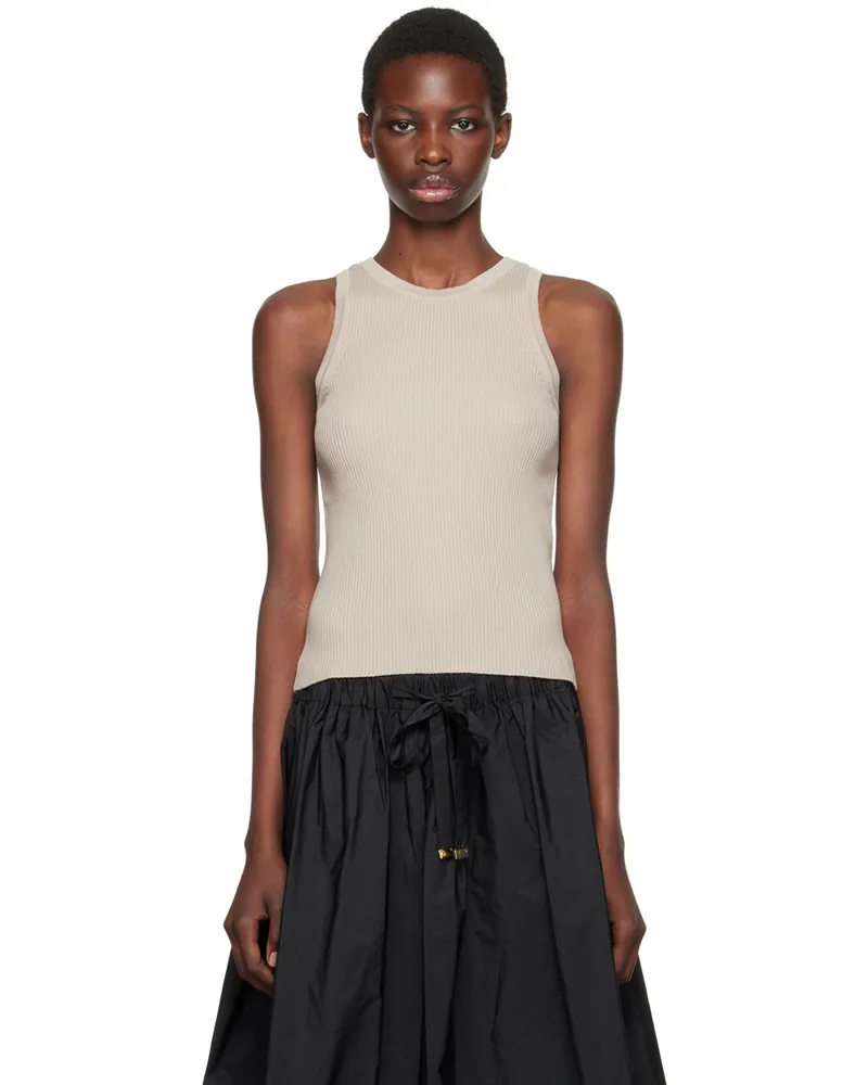 Max Mara Beige Amburgo Tank Top 001