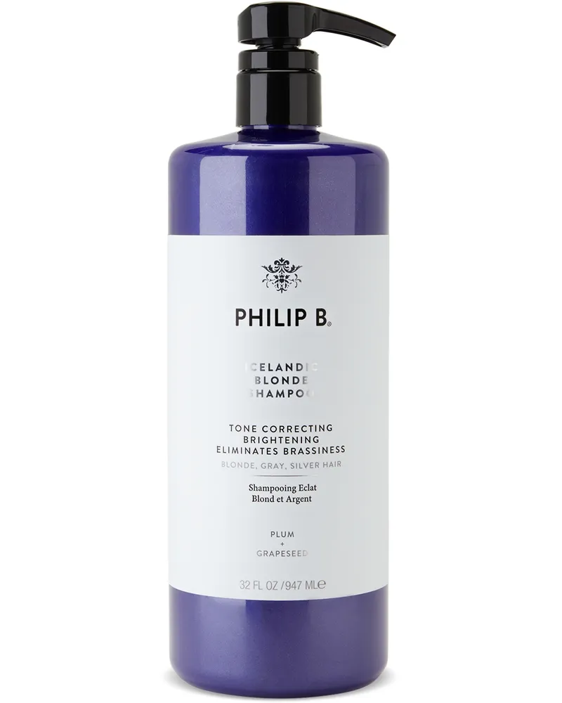 Philip B. Icelandic Blonde Shampoo, 32 oz Na