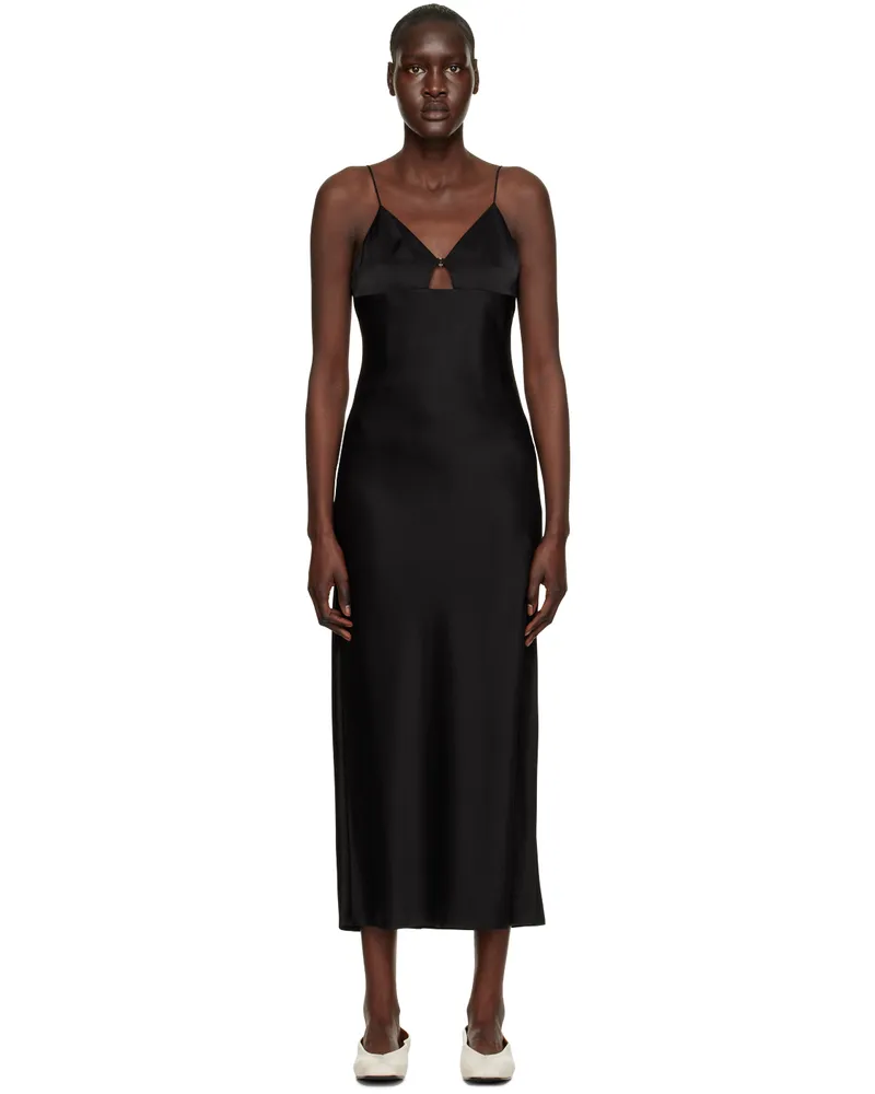 Filippa K Black Slip Maxi Dress 1433