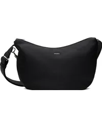 Ermenegildo Zegna Black Deerskin Panorama Mini Bag Ner