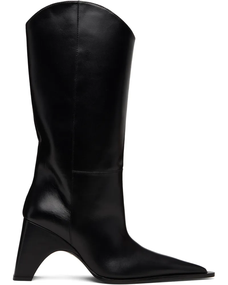 COPERNI Black Cowboy Bridge Boots Black