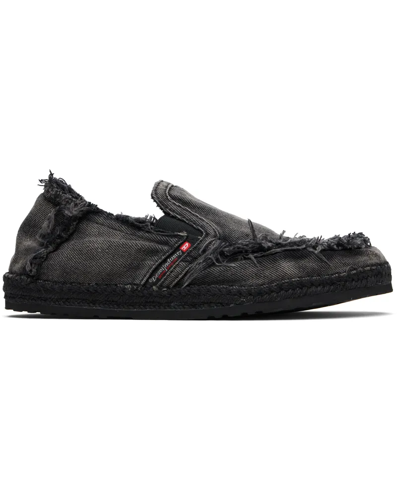 Diesel Black D-Lukas Esp Espadrilles T8013