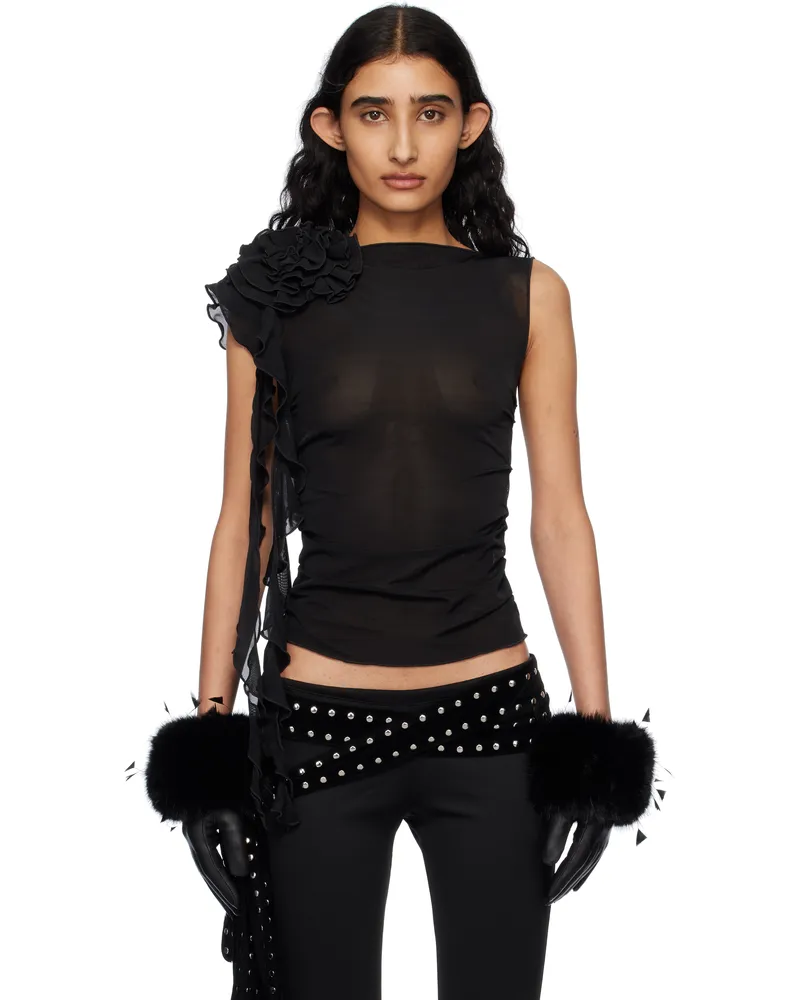 Fancì Club Black 'The Bloody Groom' Top Black