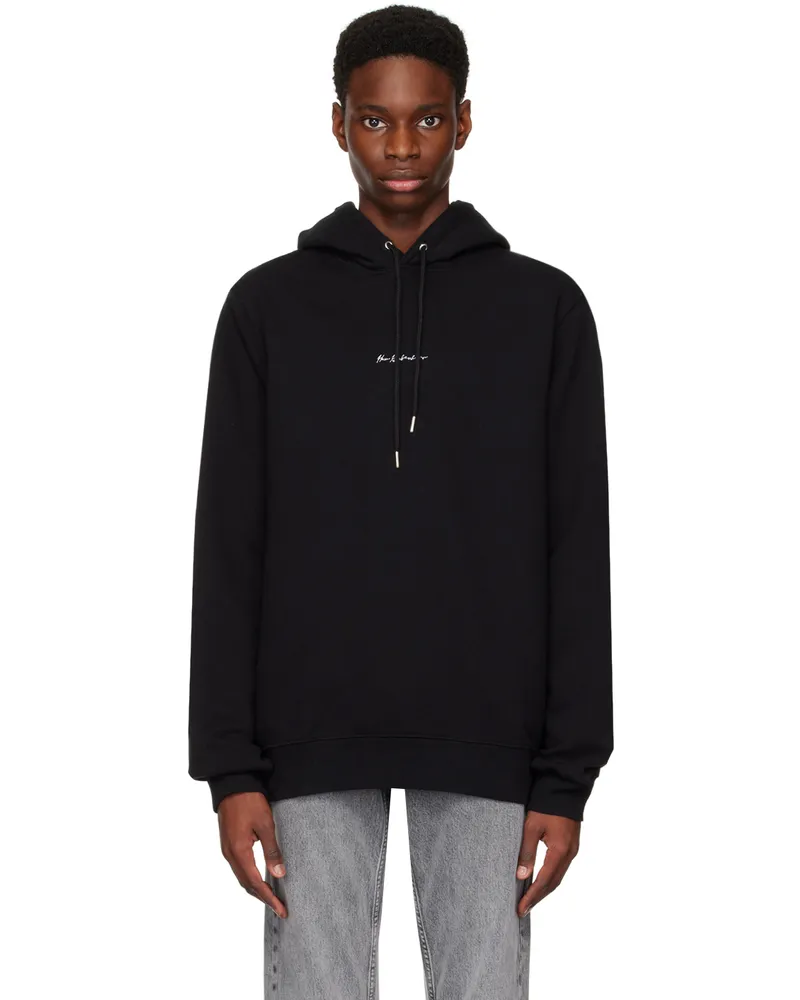 Han Kjøbenhavn Black Casual Hoodie Black