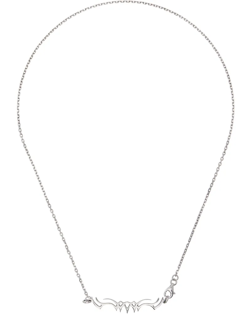Alan Crocetti Charm Necklace Rhodium