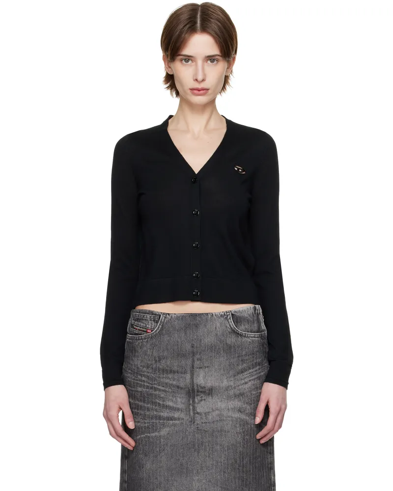 Diesel Black M-Alima Cardigan 9xx