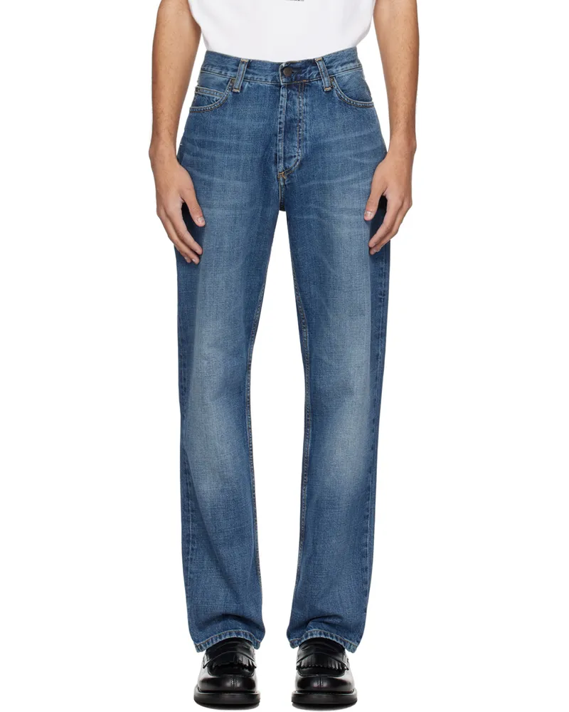 Carhartt WIP Blue Marlow Jeans 01