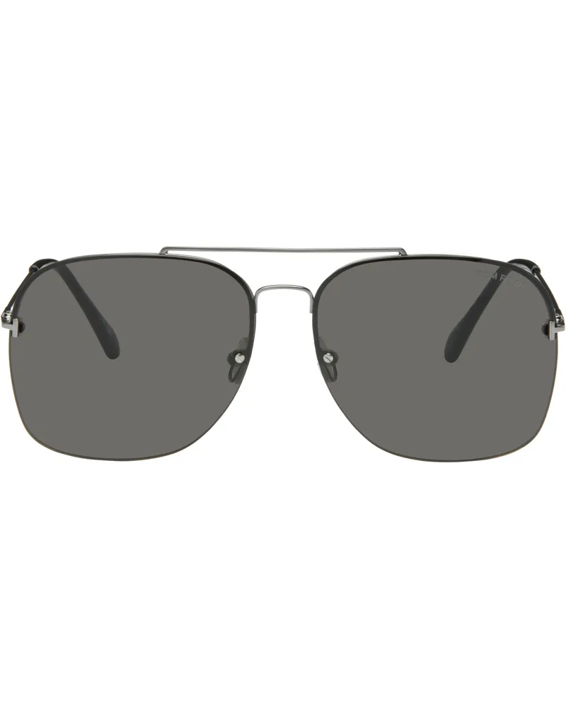 Tom Ford Gunmetal Mackenzie Sunglasses 12a