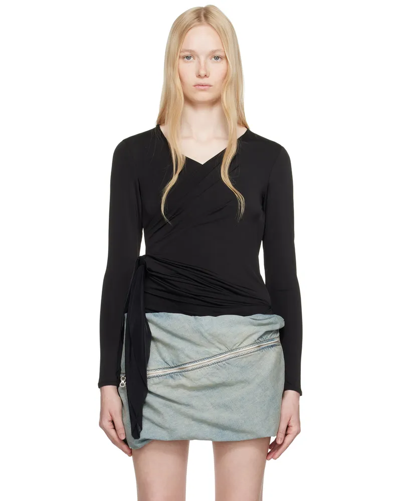 Diesel Black T-Crissy-Plain T-shirt 9xx