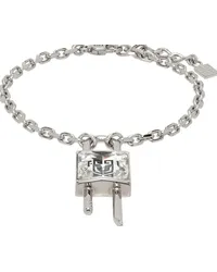 Givenchy Silver Mini Lock Bracelet 040-silvery