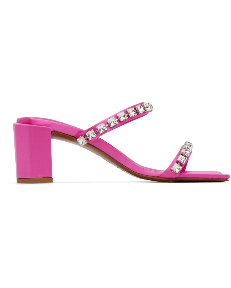 by FAR Pink Tanya Heeled Sandals Pink