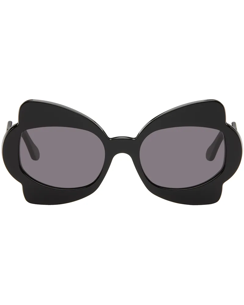 Marni Black RETROSUPERFUTURE Edition Monumental Gate Sunglasses Nero