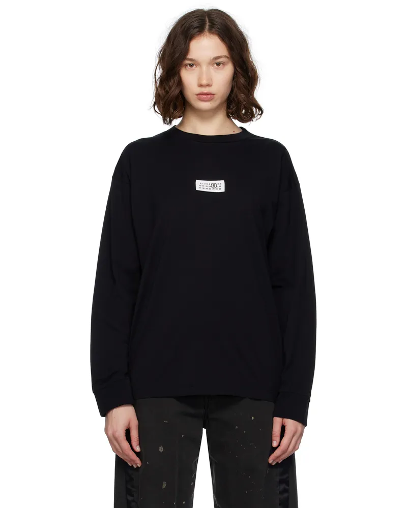 Maison Margiela Black Cotton T-shirt 900