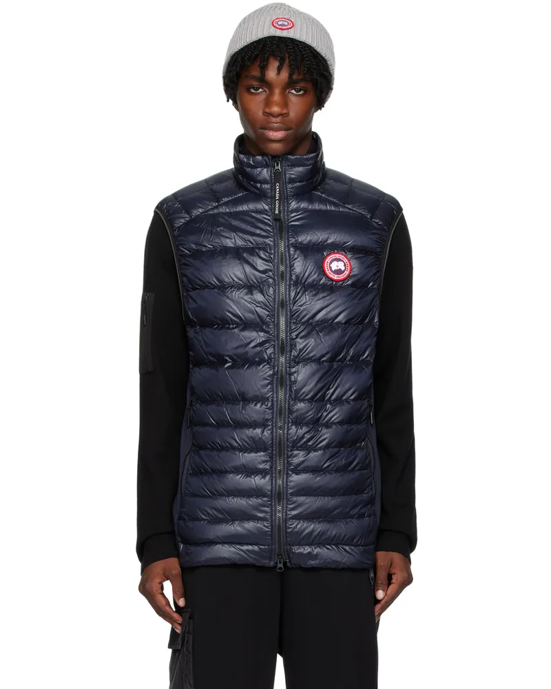 Canada Goose Navy HyBridge Lite Down Vest Atlantic