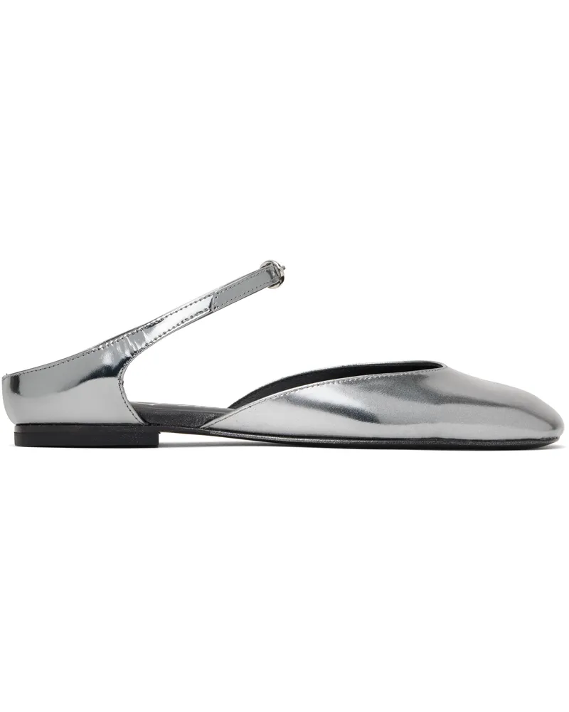 3.1 phillip lim Silver ID Mary Jane Ballerina Flats Silver