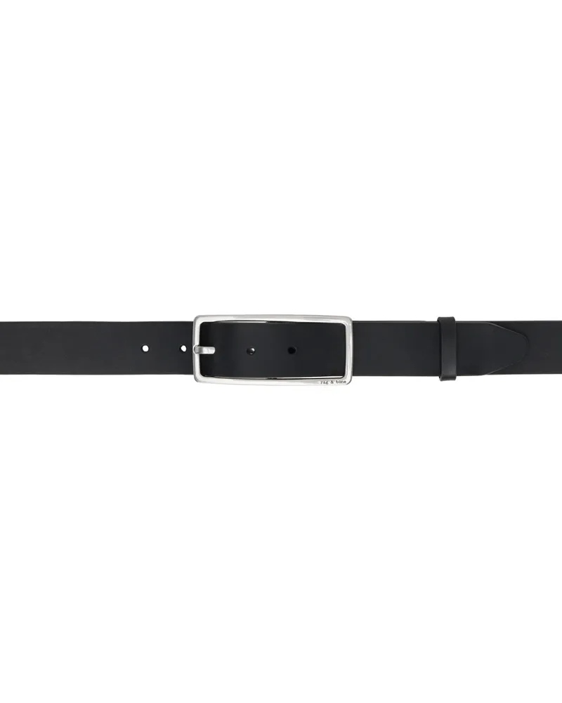 Rag & Bone Black Rebound Belt Blk