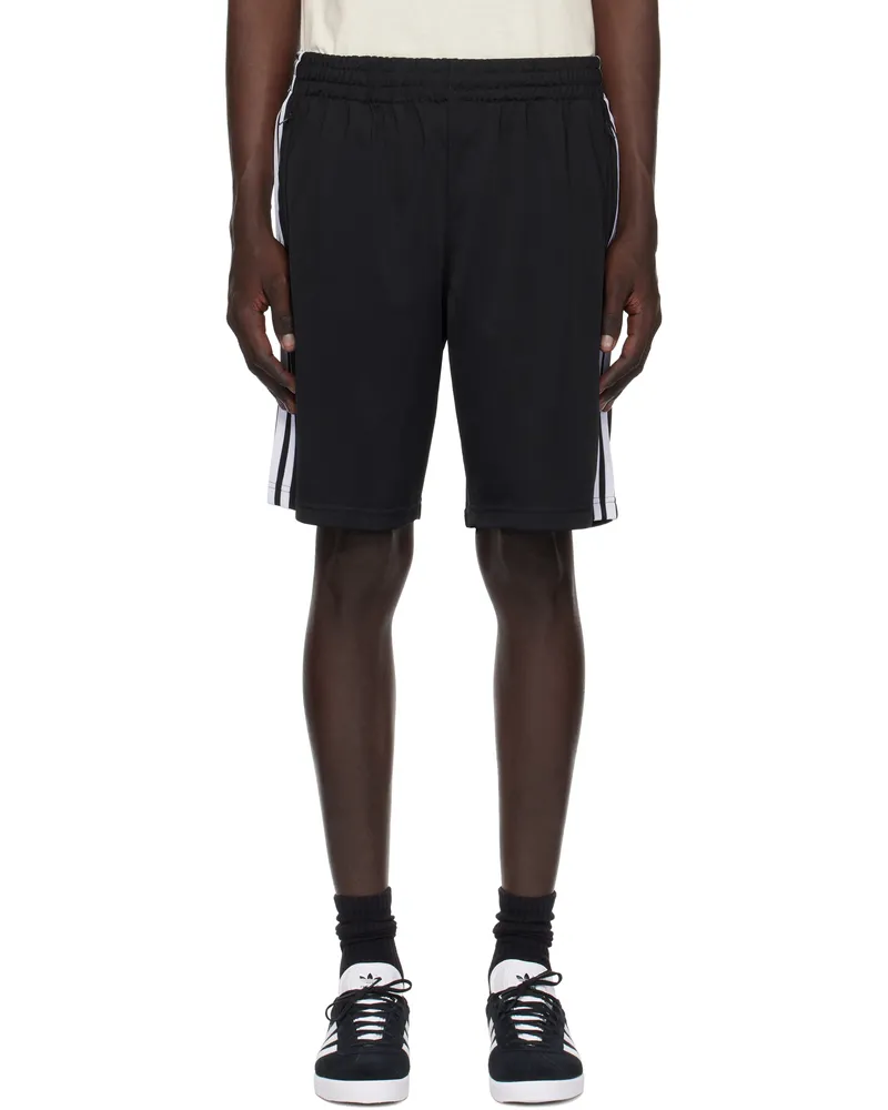 adidas Black Adicolor Firebird Shorts Black