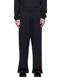 Our Legacy Navy Reduced Trousers Roman