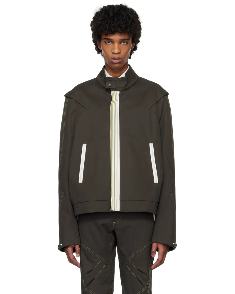 KIKO KOSTADINOV Brown Solix Jacket Java