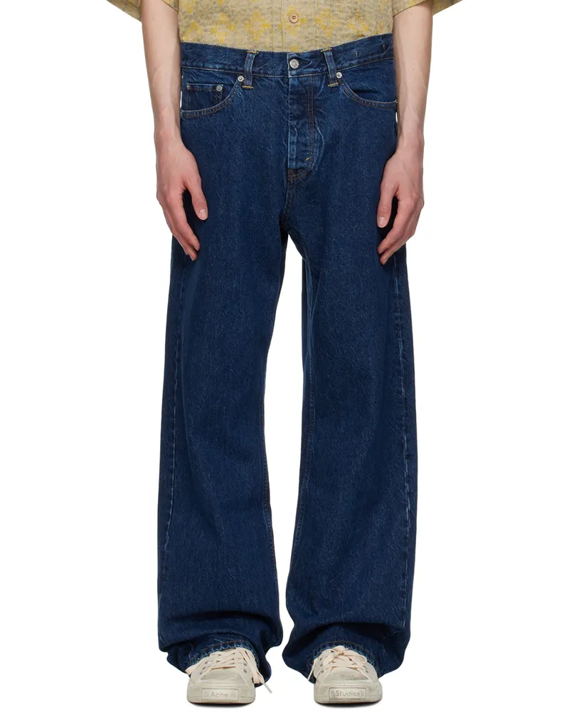 Hope Indigo Loose-Fit Jeans Dk
