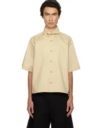 RECTO Beige Boat Shirt Le