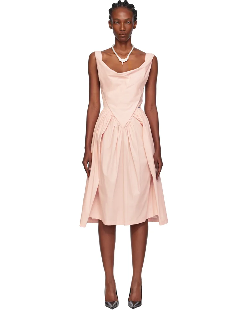 Vivienne Westwood Pink Sunday Midi Dress G401