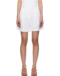 Max Mara White Jessica Shorts White