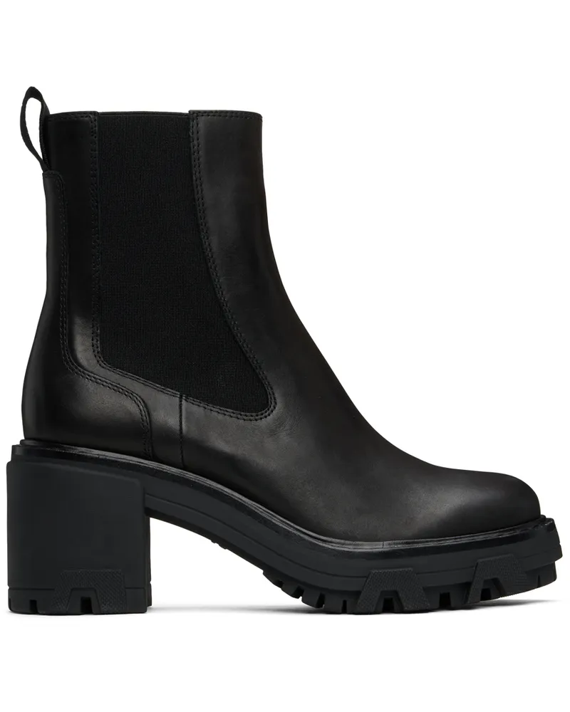 Rag & Bone Black Shiloh Mid Boots Blk