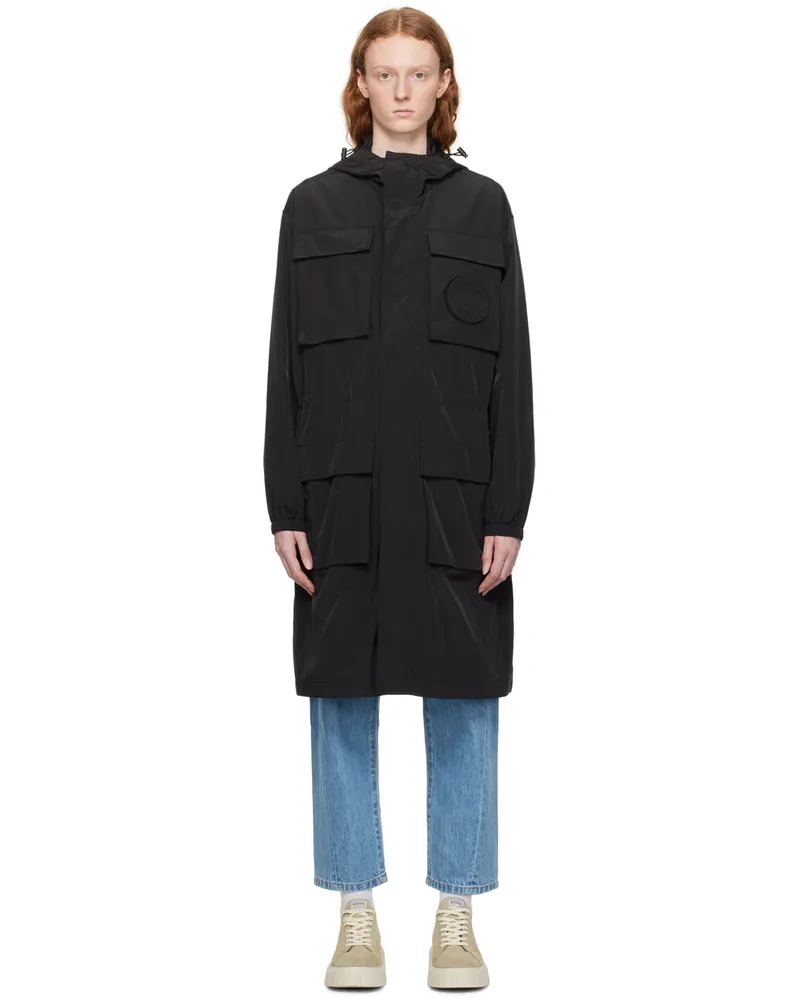 Études Studio Black Mouvement Coat Black