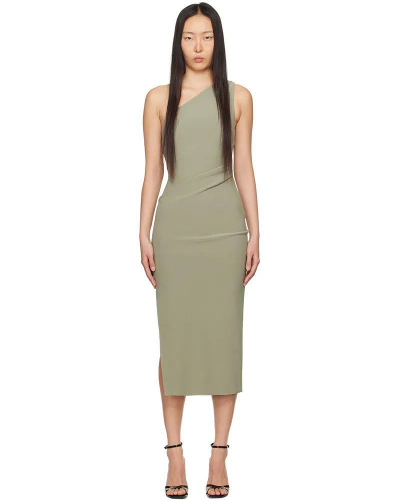bec & bridge Green Be Mine Midi Dress Sage