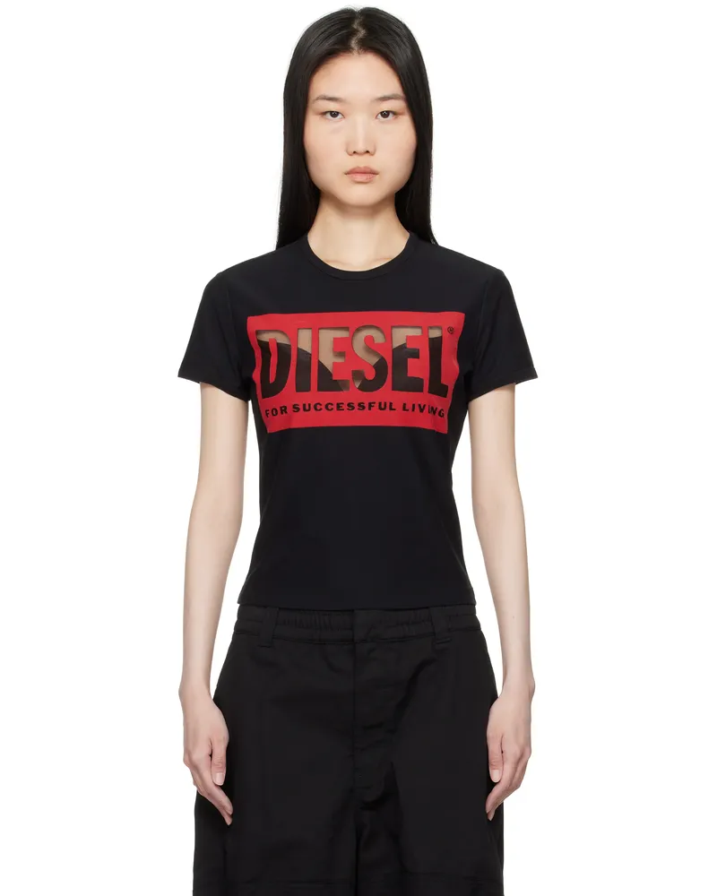 Diesel Black T-Malun T-shirt 9xx