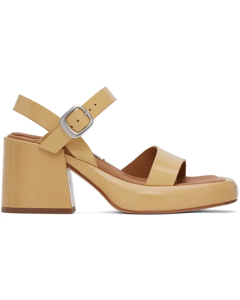 Miista Beige Beverly Sandals Beige