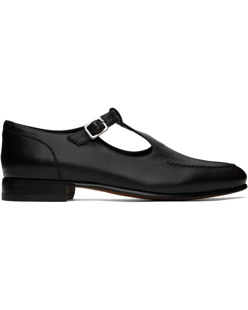 BODE Black School Monkstraps Black