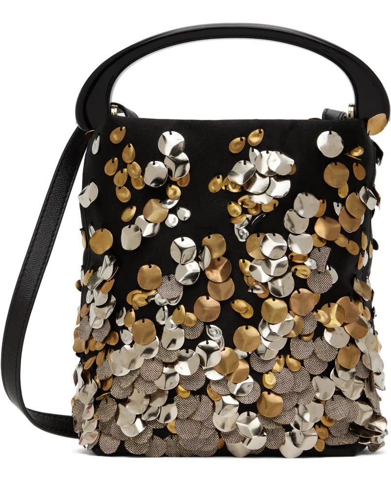 Dries van Noten Black Micro Leather Bag 900