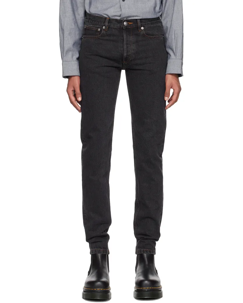 A.P.C. Black New Standard Jeans Lze