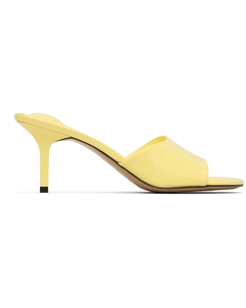 Jacquemus Yellow 'The Cubisto' Mules 210