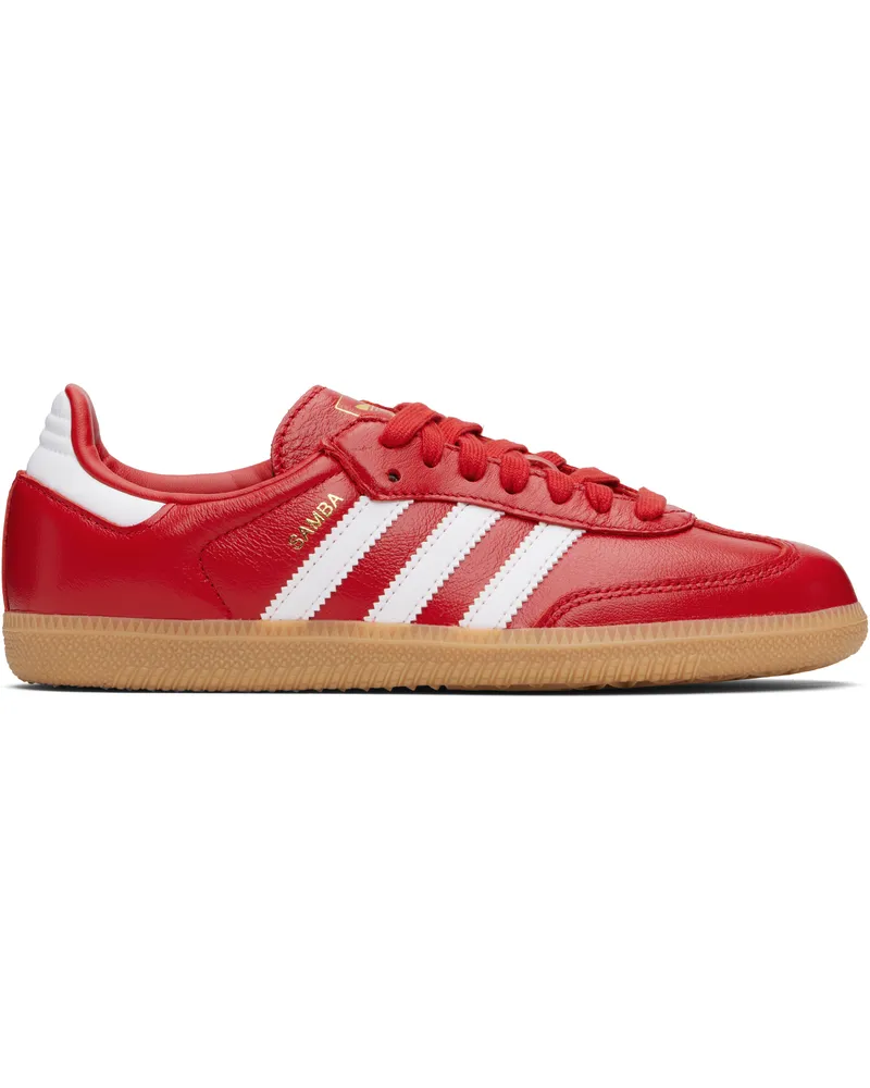adidas Red Samba OG Sneakers Better