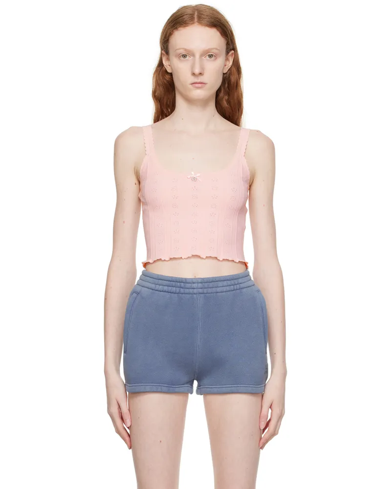 Alexander Wang Pink Hardware Tank Top 682