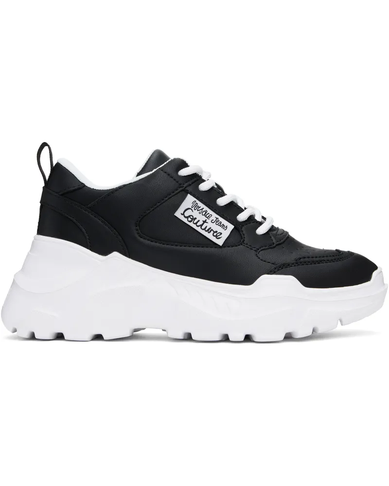 Versace Jeans Black Speedtrack Sneakers E899