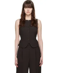 Beaufille Brown Innes Vest Umber